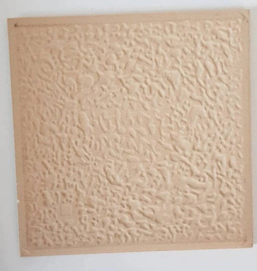 Art Nouveau Floral Ceramic Tiles: Kitchen & Bath Wall Decor - Set Of 2