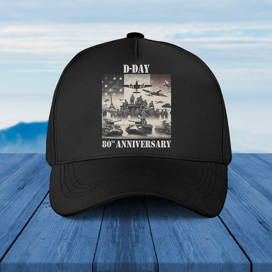 D-day Of The Normandy Landings - 80th Anniversary Baseball Cap