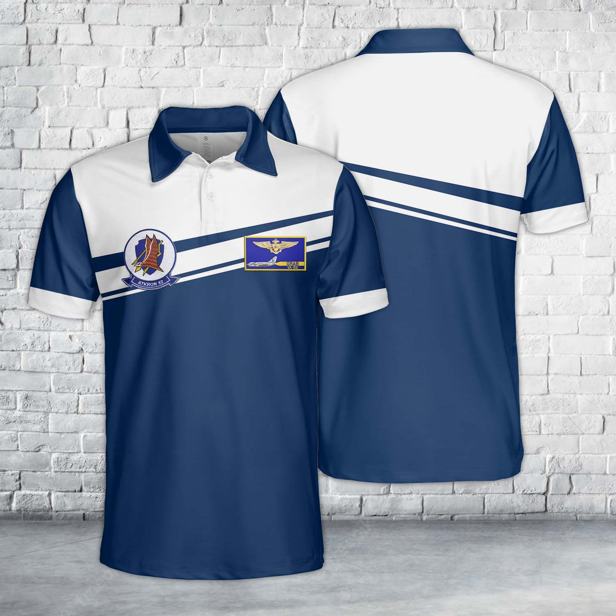 Us Navy Va-82 Polo Shirt