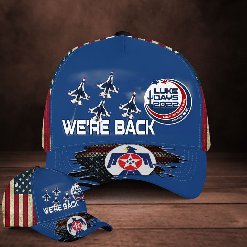 Us Air Force Thunderbirds Air Show Luke Afb, Az Baseball Cap